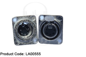 XLR FEMALE’S SOCKET 5 PIN