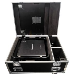 Hinged Lid Projector Flightcase With Flying Frame