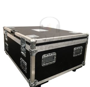 Hinged Lid Projector Flightcase With Flying Frame