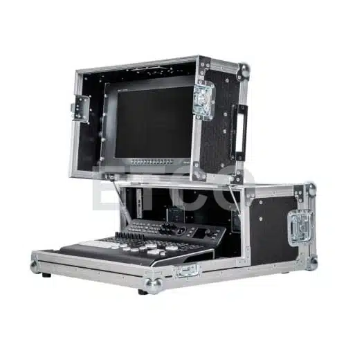 Rack Case with Monitor and Mixer Bay