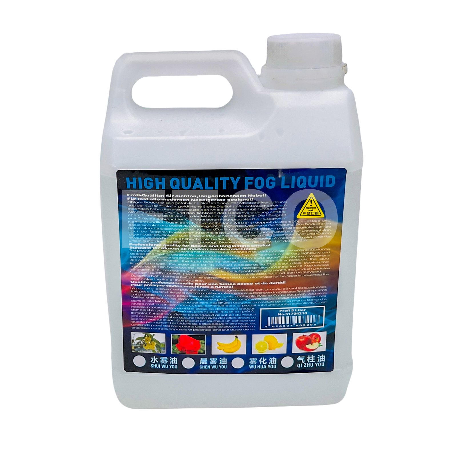 Water Low Fog Liquid 2L (Water-Based Fog Fluid)